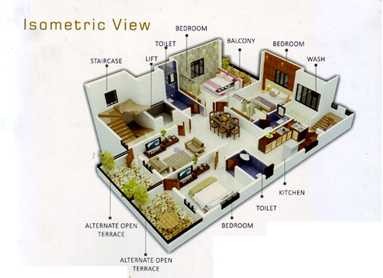 isometric view